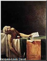 Jacques-Louis David, Tod des Marat