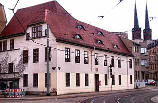 Haus, in dem Bach 1764-70 wohnte