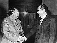 Nixon bei Mao Zedong in Beijing